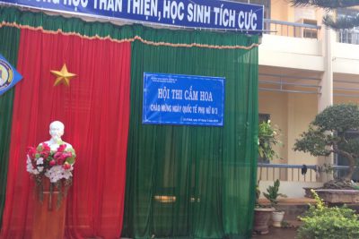 HỘI THI CẮM HOA 8/3